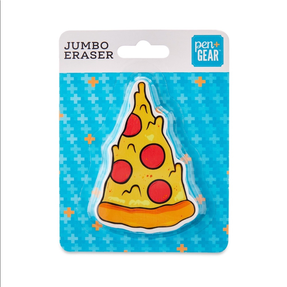 Pen+Gear Kids Jumbo Novelty Pizza Eraser NWT